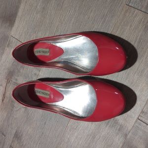 Steve Madden Red Heaven Ballet Flats